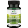 Aronia Swanson Aronia Black Chokeberry Fruit 400 mg 60 caps - Sklep Witaminki.pl