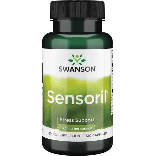 Ashwagandha Swanson Sensoril Ashwagandha 125 mg 120 caps - Sklep Witaminki.pl