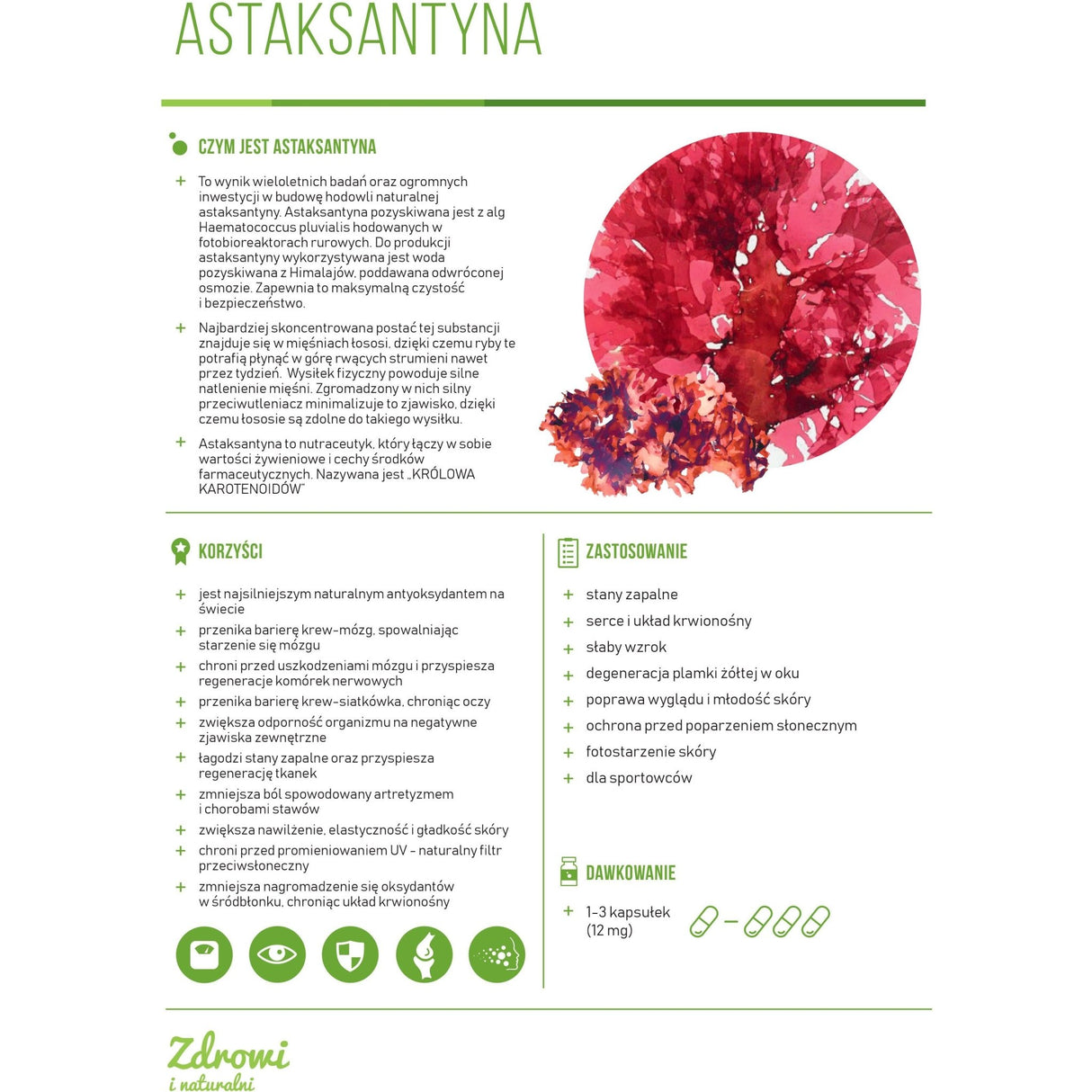 AstaZine Astaksantyna 12 mg