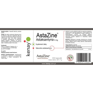 AstaZine Astaksantyna 4 mg