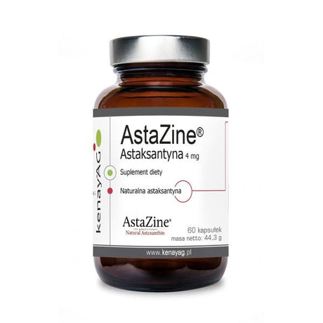 Astaksantyna Kenay AstaZine Astaksantyna 4 mg 60 caps - Sklep Witaminki.pl