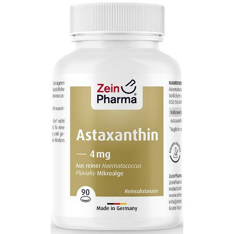 Astaksantyna Zein Pharma Astaxanthin 4mg 90 softgels - Sklep Witaminki.pl