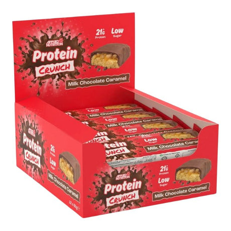Baton proteinowy Applied Nutrition Applied Protein Crunch Bar Milk Choc Caramel 12 x 60 g - Sklep Witaminki.pl