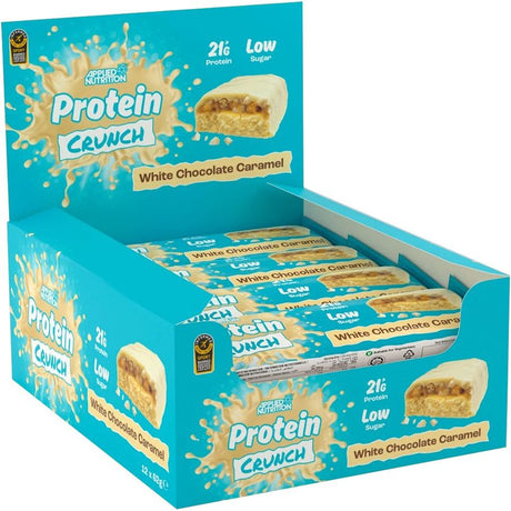 Baton proteinowy Applied Nutrition Applied Protein Crunch Bar White Chocolate Caramel 12 x 62 g - Sklep Witaminki.pl