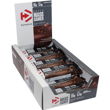 Baton proteinowy Dymatize Super Mass Gainer Bar Deluxe Chocolate 10 bars - Sklep Witaminki.pl