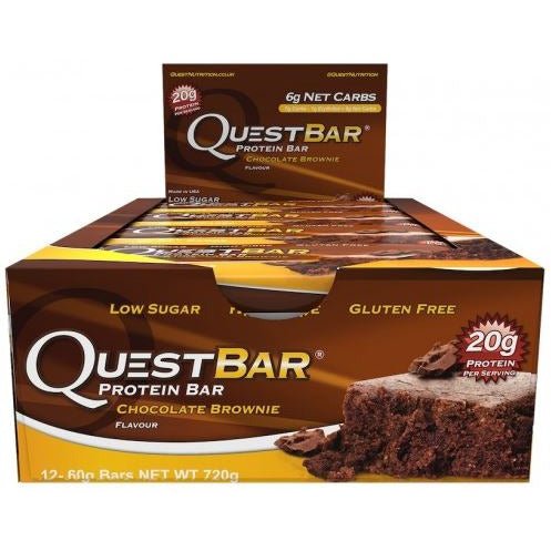 Baton proteinowy Quest Nutrition Quest Bar Chocolate Brownie 12 bars - Sklep Witaminki.pl