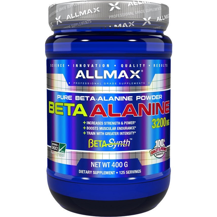 Beta-Alanina AllMax Nutrition Beta Alanine Powder 400 g - Sklep Witaminki.pl