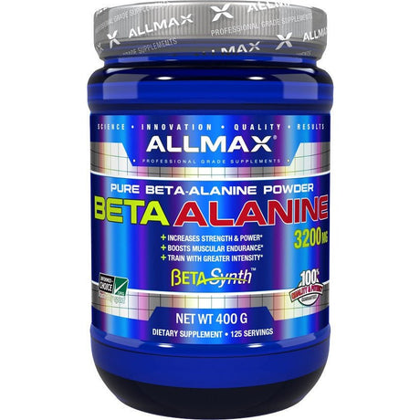 Beta-Alanina AllMax Nutrition Beta Alanine Powder 400 g - Sklep Witaminki.pl