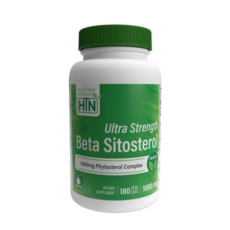 Beta-Sitosterol Health Thru Nutrition Ultra Strength Beta Sitosterol 1000mg 180 vcaps - Sklep Witaminki.pl