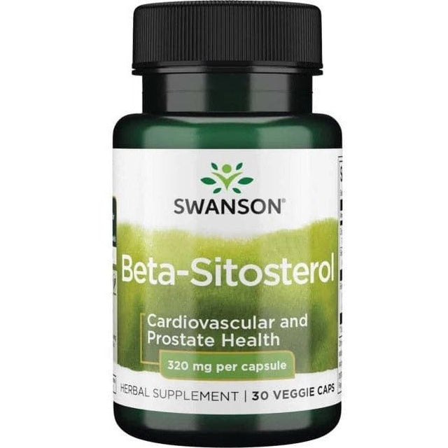 Beta-Sitosterol Swanson Beta-Sitosterol 320 mg 30 vcaps - Sklep Witaminki.pl