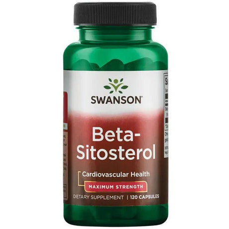 Beta-Sitosterol Swanson Beta-Sitosterol Maximum Strength 120 caps - Sklep Witaminki.pl