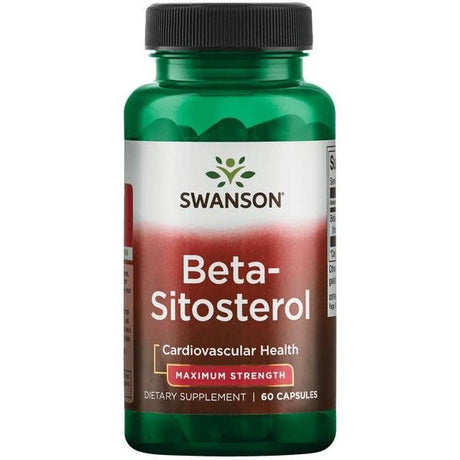 Beta-Sitosterol Swanson Beta-Sitosterol Maximum Strength 60 caps - Sklep Witaminki.pl