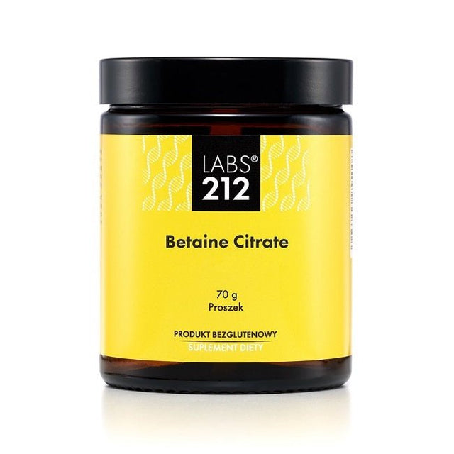 Betaina Labs212 Betaine Citrate 70 g - Sklep Witaminki.pl