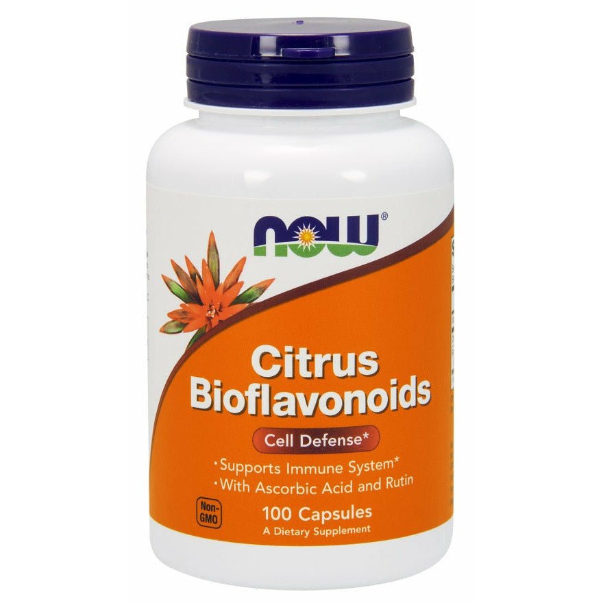 Bioflawonoidy NOW Foods Citrus Bioflavonoids 700 mg 100 caps - Sklep Witaminki.pl