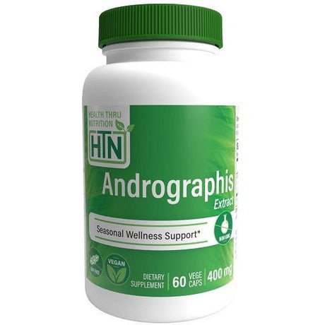 Brodziuszka Health Thru Nutrition Andrographis Extract 400mg 60 vcaps - Sklep Witaminki.pl