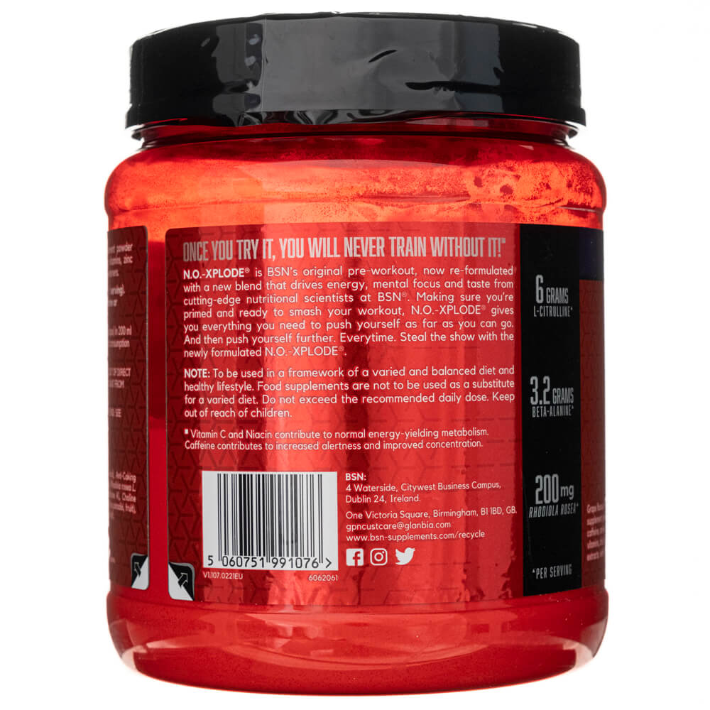 BSN NO-Xplode 390 g Purple Power Winogronowy - Sklep Witaminki.pl