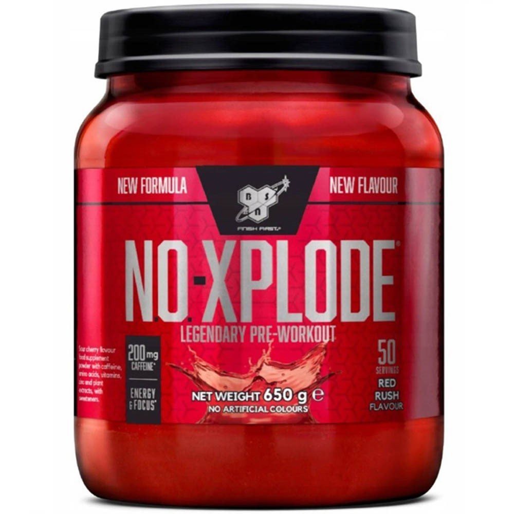 BSN NO-Xplode 650 g Red Rush Czerwona Porzeczka - Sklep Witaminki.pl