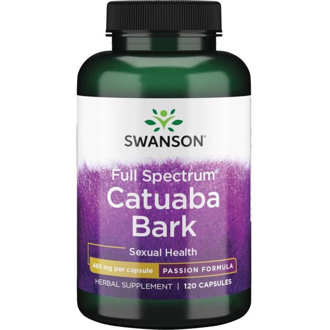 Catuaba Swanson Catuaba Bark 465 mg 120 caps - Sklep Witaminki.pl