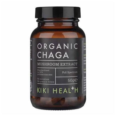 Chaga KIKI Health Chaga Extract Organic 50 g - Sklep Witaminki.pl