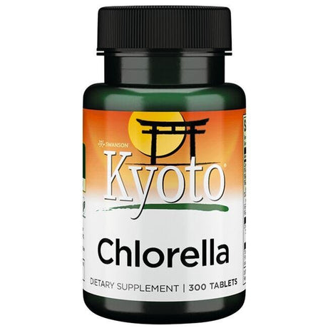 Chlorella Swanson Kyoto Chlorella 194 mg 300 tabs - Sklep Witaminki.pl