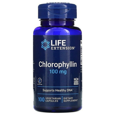 Chlorofil Life Extension Chlorophyllin 100 mg 100 vcaps - Sklep Witaminki.pl