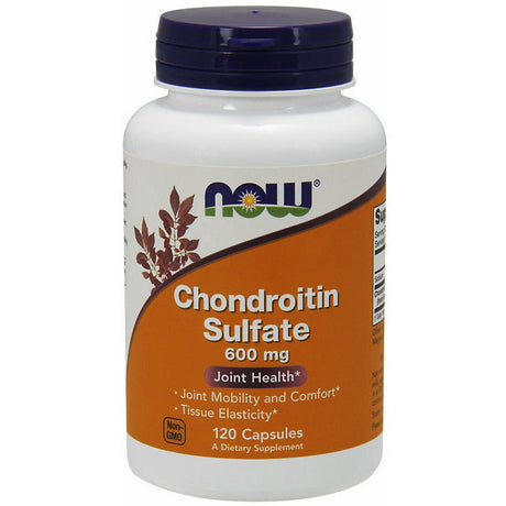 Chondroityna NOW Foods Chondroitin Sulfate 600 mg 120 caps - Sklep Witaminki.pl