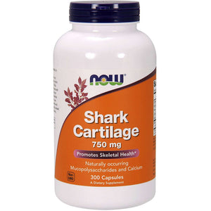 Chrząstka Rekina NOW Foods Shark Cartilage 750 mg 300 caps - Sklep Witaminki.pl