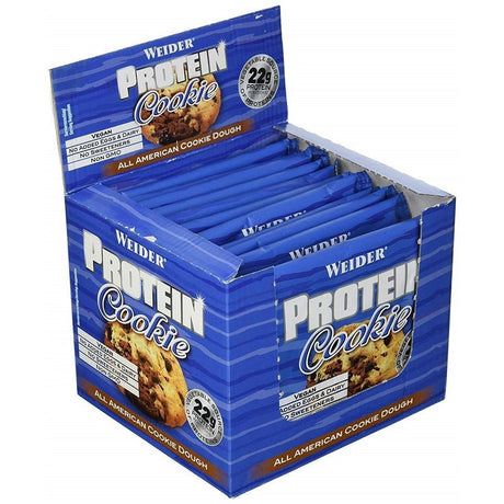 Ciastko proteinowe Weider Protein Cookie Caramel Choco Fudge 12 x 90 g - Sklep Witaminki.pl