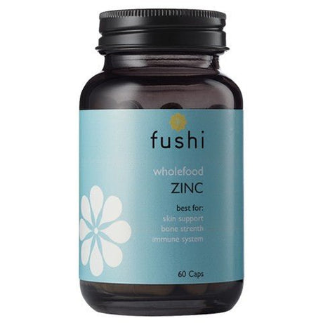 Cynk Fushi Whole Food Zinc 60 caps - Sklep Witaminki.pl