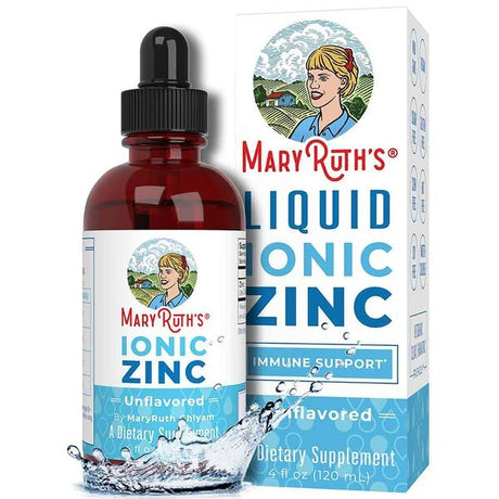 Cynk MaryRuth Organics Organic Ionic Zinc Liquid Drops 120 ml - Sklep Witaminki.pl