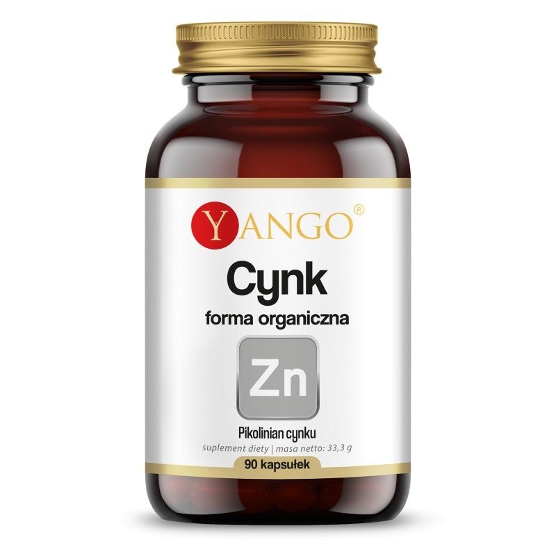 Cynk Yango Cynk Organiczny 90 caps - Sklep Witaminki.pl