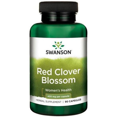 Czerwona Koniczyna Swanson Red Clover Blossom 430 mg 90 caps - Sklep Witaminki.pl