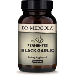 Czosnek Dr. Mercola Fermented Black Garlic 60 caps - Sklep Witaminki.pl