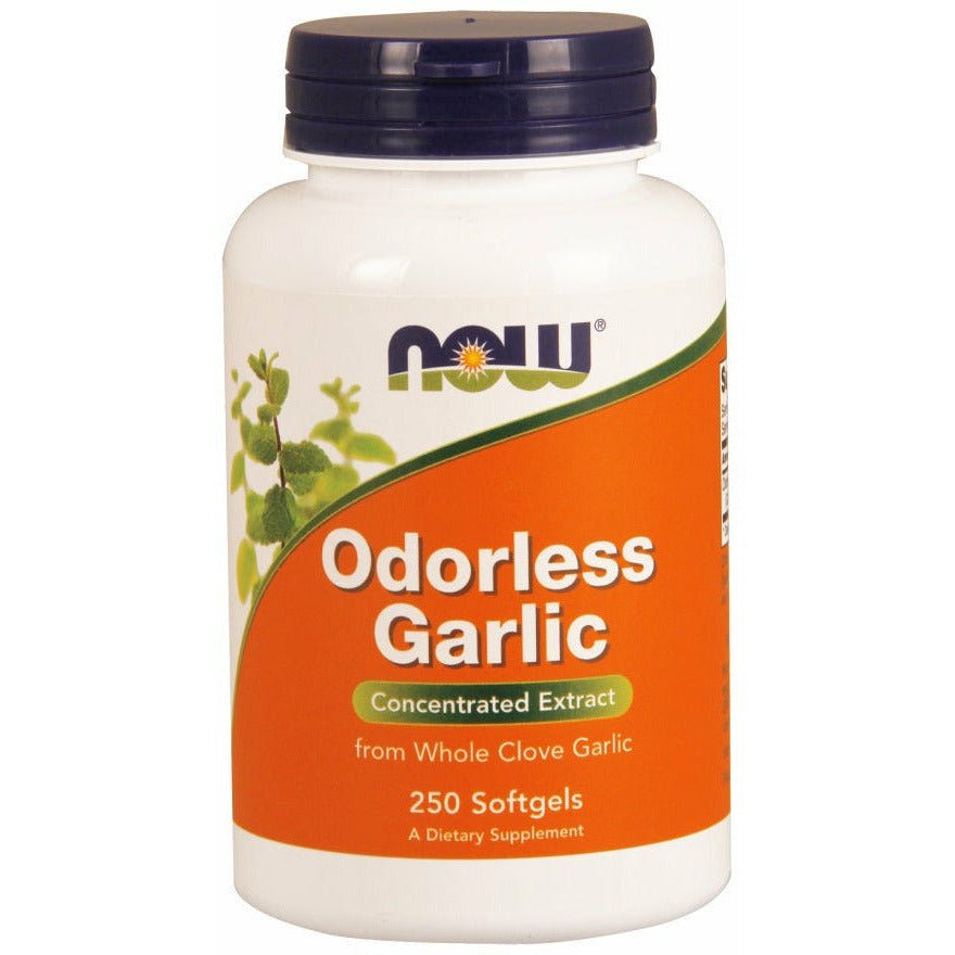 Czosnek NOW Foods Odorless Garlic 250 softgels - Sklep Witaminki.pl