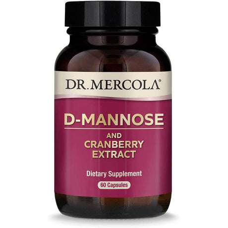 D-Mannoza Dr. Mercola D-Mannose and Cranberry Extract 60 caps - Sklep Witaminki.pl