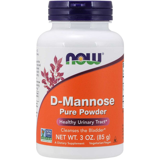 D-Mannoza NOW Foods D-Mannose Pure Powder 85 g - Sklep Witaminki.pl