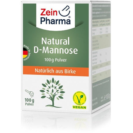 D-Mannoza Zein Pharma Natural D-Mannose Powder 100 g - Sklep Witaminki.pl