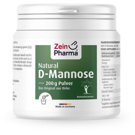 D-Mannoza Zein Pharma Natural D-Mannose Powder 200 g - Sklep Witaminki.pl