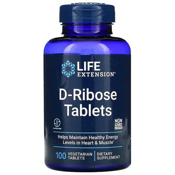 D-Ryboza Life Extension D-Ribose Tablets 100 vegetarian tabs - Sklep Witaminki.pl