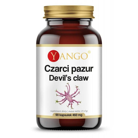 Diabelski Pazur Yango Czarci Pazur Devils Claw 370 mg 90 caps - Sklep Witaminki.pl