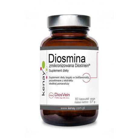 Diosmina Kenay Diosmina zmikronizowana DiosVein® 60 caps - Sklep Witaminki.pl