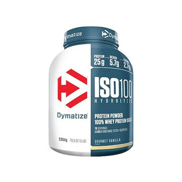 Dymatize ISO 100 Hydrolyzed Whey Protein Isolate 2264 g Wanilia - Sklep Witaminki.pl