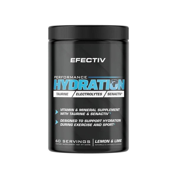 Elektrolity Efectiv Nutrition Performance Hydration Lemone & Lime 600 g - Sklep Witaminki.pl