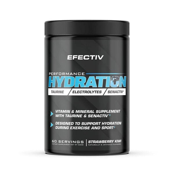 Elektrolity Efectiv Nutrition Performance Hydration Strawberry Kiwi 600 g - Sklep Witaminki.pl