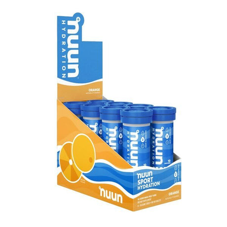 Elektrolity Nuun Sport Hydration Orange 8 x 10 count tubes - Sklep Witaminki.pl