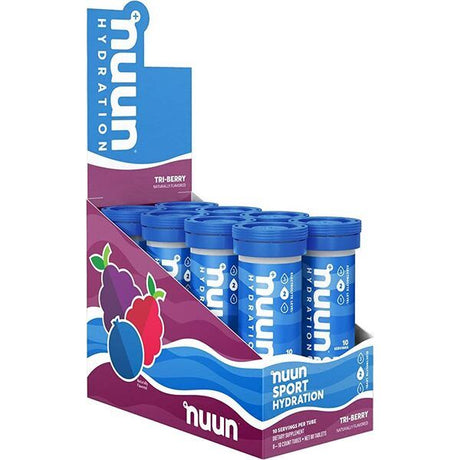 Elektrolity Nuun Sport Hydration Tri-Berry 8 x 10 count tubes - Sklep Witaminki.pl