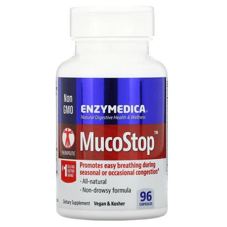 Enzymedica MucoStop 96 caps - Sklep Witaminki.pl
