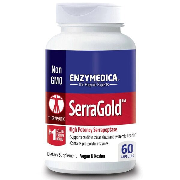 Enzymedica SerraGold 60 caps - Sklep Witaminki.pl