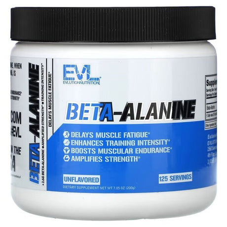 EVLution Nutrition Beta-Alanine 200 g Unflavored - Sklep Witaminki.pl