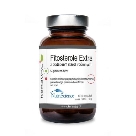 Fitosterole Kenay Fitosterole EXTRA 60 caps - Sklep Witaminki.pl